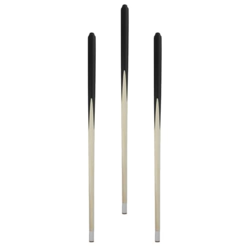 Gatuida 3 Stück Mini Tischbillard Queue für Teiliges Holz Cue Stick für Pool und Snooker für Anfänger und Junge Spieler Leicht und Tragbar zum Lernen Gatuida 3 Stück Mini Tischbillard Queue für Teiliges Holz Cue Stick für Pool und Snooker für Anfänger und Junge Spieler Leicht und Tragbar zum Lernen von Gatuida