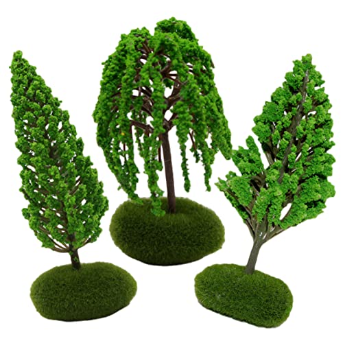 Gatuida 3 Stück Miniatur Baum Modell Realistische Simulation Bäume für Diorama und für DIY Projekte und Landschaften Gatuida 3 Stück Miniatur Baum Modell Realistische Simulation Bäume für Diorama und für DIY Projekte und Landschaften von Gatuida