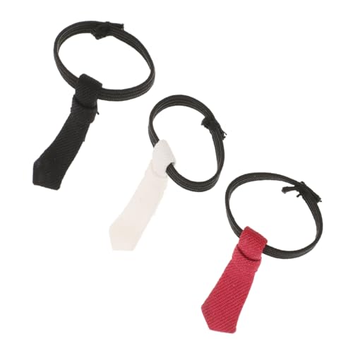 Gatuida 3 Stück Miniatur Puppen Krawatten Maßstab DIY Puppenkleidung Zubehör Schwarze Weiße und Rote Krawatten für Puppen Outfits Zubehör für Puppenhäuser Gatuida 3 Stück Miniatur Puppen Krawatten Maßstab DIY Puppenkleidung Zubehör Schwarze Weiße und Rote Krawatten für Puppen Outfits Zubehör für Puppenhäuser von Gatuida