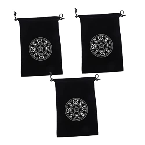 Gatuida 3 Stück Tarot Karten Aufbewahrungsbeutel aus Hochwertigem Kordelzug Taschen für Tarotkarten Würfel Münzen und Mehr für Zuhause und Unterwegs Gatuida 3 Stück Tarot Karten Aufbewahrungsbeutel aus Hochwertigem Kordelzug Taschen für Tarotkarten Würfel Münzen und Mehr für Zuhause und Unterwegs von Gatuida
