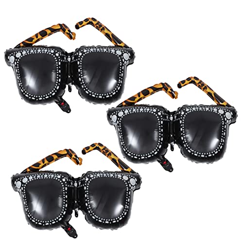 Gatuida 3 Stück Teiliges Aufblasbares Aluminiumfolie Sonnenbrillen Luftballon Jahre Party Dekoration Retro Fotorequisiten Robust und Schadstofffrei für Fröhliche Feiern Gatuida 3 Stück Teiliges Aufblasbares Aluminiumfolie Sonnenbrillen Luftballon Jahre Party Dekoration Retro Fotorequisiten Robust und Schadstofffrei für Fröhliche Feiern von Gatuida