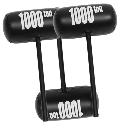 Gatuida 3 Stück Teiliges Aufblasbares Hammer aus PVC Leichtes Robustes Partyzubehör für Pool Halloween Cosplay Geburtstag mit Verdecktem Luftventil Langlebig und Auslaufsicher von Gatuida