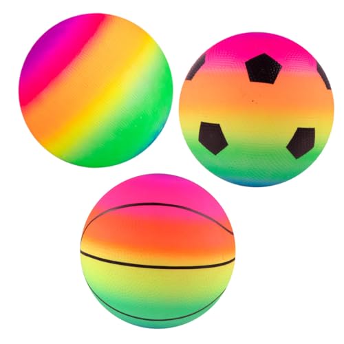 Gatuida 3 Stück Teiliges Bunte Spielplatzbälle und Sicher Leichte Springende Bälle für Kindergarten Schule und Outdoor Spielspaß Gatuida 3 Stück Teiliges Bunte Spielplatzbälle und Sicher Leichte Springende Bälle für Kindergarten Schule und Outdoor Spielspaß von Gatuida