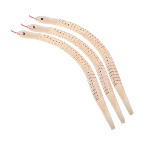 Gatuida 3 Stück Teiliges DIY Holzspielzeug Schlange Flexible Gelenke Kleine Natürliche Holzschlange Pädagogisches Kinderspielzeug zur Kreativen Hand Augen koordination und Fantasievollem Gatuida 3 Stück Teiliges DIY Holzspielzeug Schlange Flexible Gelenke Kleine Natürliche Holzschlange Pädagogisches Kinderspielzeug zur Kreativen Hand Augen koordination und Fantasievollem von Gatuida