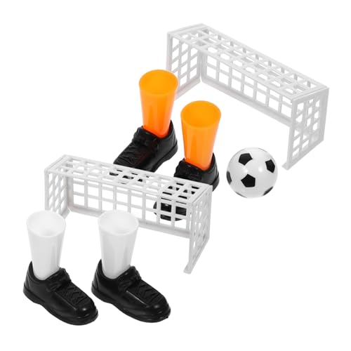 Gatuida 3 Stück Teiliges Desktop Fußballspiel Set Mini Fußballspielzeug für Interaktives Sportspiel Hand Augen Koordination und Fingerkraft für Junge von Gatuida