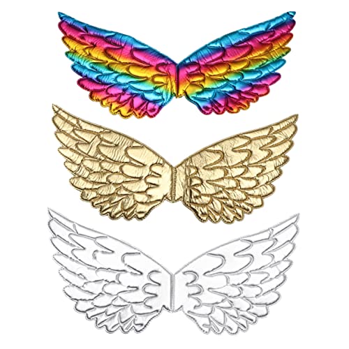 Gatuida 3 Stück Teiliges Einhorn Flügel Kinderkostüm Niedliche Engelsflügel Cosplay Requisiten Gold Bunt und Silber für Fantasievolle Verkleidungen und Mottopartys Gatuida 3 Stück Teiliges Einhorn Flügel Kinderkostüm Niedliche Engelsflügel Cosplay Requisiten Gold Bunt und Silber für Fantasievolle Verkleidungen und Mottopartys von Gatuida