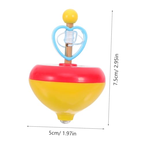 Gatuida 3 Stück Teiliges Gyro mit Ziehschnur Kreativer für Hand Augencoordination Bunte Drehkreisel als für Jungen und Mädchen Ab Jahren Zufällige Farbe Zufällige Farbe von Gatuida