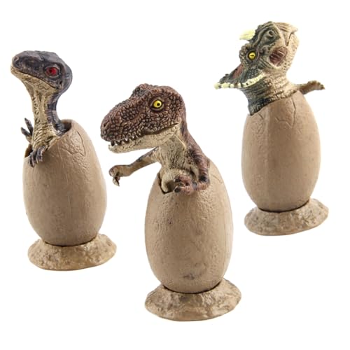 Gatuida 3 Stück Teiliges Halbes Schlüpf Dinosaurier Ei Modell Realistische Ei schalenoptik Detailreiche Dinosaurier Eier Miniaturen Dekoratives für Partydeko Gatuida 3 Stück Teiliges Halbes Schlüpf Dinosaurier Ei Modell Realistische Ei schalenoptik Detailreiche Dinosaurier Eier Miniaturen Dekoratives für Partydeko von Gatuida