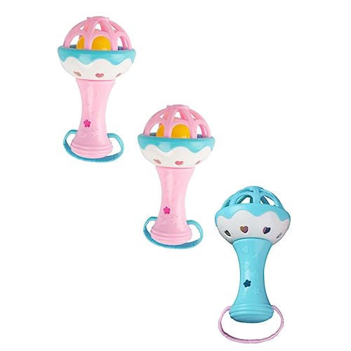 Gatuida 3 Stück Teiliges Hand Glocken Rasselspielzeug aus Hochwertigem Leichte Kompakte Musikinstrumente für Kleinkinder Jahre Pädagogisches Früherziehungsspielzeug zur Rhythmusförderung Gatuida 3 Stück Teiliges Hand Glocken Rasselspielzeug aus Hochwertigem Leichte Kompakte Musikinstrumente für Kleinkinder Jahre Pädagogisches Früherziehungsspielzeug zur Rhythmusförderung von Gatuida