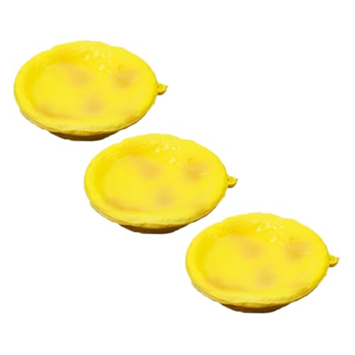 Gatuida 3 Stück Teiliges Künstliche Eierkuchen Deko Realistisch aus Realistische Optik Fotografie Requisiten und Ladendekoration für Bäckerei und Schaufenster Gatuida 3 Stück Teiliges Künstliche Eierkuchen Deko Realistisch aus Realistische Optik Fotografie Requisiten und Ladendekoration für Bäckerei und Schaufenster von Gatuida