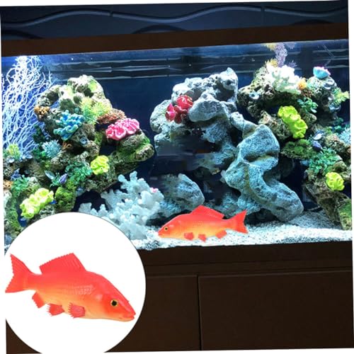 Gatuida 3 Stück Teiliges Künstliche Karpfen Deko Fische Realistische Simulation Aquarium Fischmodell Lebensecht für Garten Gatuida 3 Stück Teiliges Künstliche Karpfen Deko Fische Realistische Simulation Aquarium Fischmodell Lebensecht für Garten von Gatuida