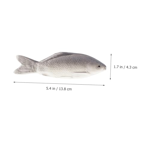 Gatuida 3 Stück Teiliges Lebensechte Täuschend Echte Fischmodelle als Dekoration und Kinderspielzeug Detailgetreu Gestaltet als Tischdeko für Kreative Spielzwecke Gatuida 3 Stück Teiliges Lebensechte Täuschend Echte Fischmodelle als Dekoration und Kinderspielzeug Detailgetreu Gestaltet als Tischdeko für Kreative Spielzwecke von Gatuida