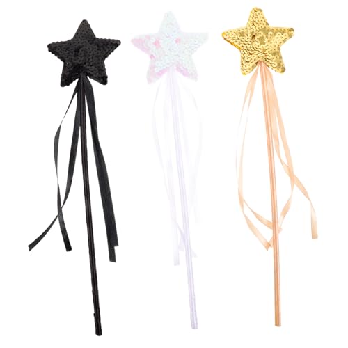 Gatuida 3 Stück Teiliges Sternförmige für Glitzernde Fee Sticks Handliche Party Requisiten für Mädchen Sichere Leichte Materialien für Bühnenauftritte und Kostümspiele Gatuida 3 Stück Teiliges Sternförmige für Glitzernde Fee Sticks Handliche Party Requisiten für Mädchen Sichere Leichte Materialien für Bühnenauftritte und Kostümspiele von Gatuida
