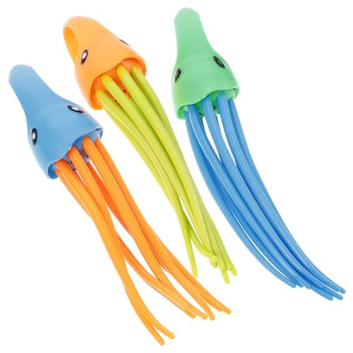 Gatuida 3 Stück Teiliges Tauchspielzeug Bunte Tauchtier Niedliches Design Sicheres Pool und Badewannenspielzeug für Familien Tauchspiele von Gatuida