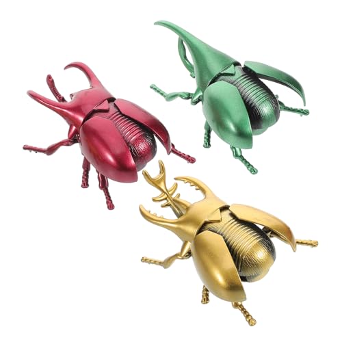 Gatuida 3 Stück Teiliges Wind up Insekt Realistisch Gestaltete Bunte Insektenmodelle aus Spielerisches Insektenmodell für Halloween Aprilscherz Gatuida 3 Stück Teiliges Wind up Insekt Realistisch Gestaltete Bunte Insektenmodelle aus Spielerisches Insektenmodell für Halloween Aprilscherz von Gatuida