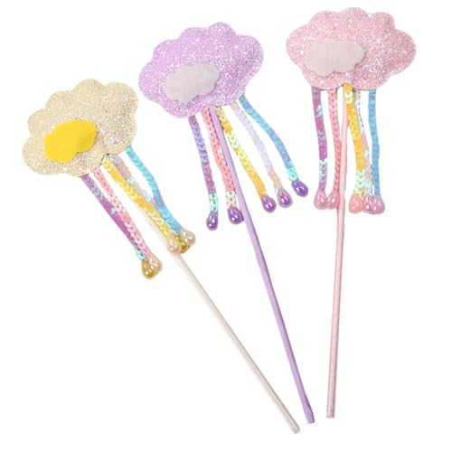 Gatuida 3 Stück Teiliges Zauberstab mit Pailletten Robust und Hautfreundlich Glitzernder Feenstab für Mädchen Geeignet als Geburtstags Partydekoration und Cosplay Zubehör Gatuida 3 Stück Teiliges Zauberstab mit Pailletten Robust und Hautfreundlich Glitzernder Feenstab für Mädchen Geeignet als Geburtstags Partydekoration und Cosplay Zubehör von Gatuida