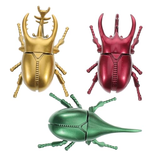 Gatuida 3 Stück Wind Up Modell Realistische Insekten Spielzeuge für Kreative Dekoration für April Fools Day und Halloween Lebensechte Spielzeuge Gatuida 3 Stück Wind Up Modell Realistische Insekten Spielzeuge für Kreative Dekoration für April Fools Day und Halloween Lebensechte Spielzeuge von Gatuida