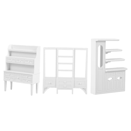 Gatuida 3 Stücke Sandtischmodellmöbel Kind Klein Winzig Puppenhaus Nachttisch Zusammenbauen Mini Schublade Puppensachen Bücherregale Möbelmodell Vitrine Puppenhaus Zubehör Weiß Abs Gatuida 3 Stücke Sandtischmodellmöbel Kind Klein Winzig Puppenhaus Nachttisch Zusammenbauen Mini Schublade Puppensachen Bücherregale Möbelmodell Vitrine Puppenhaus Zubehör Weiß Abs von Gatuida