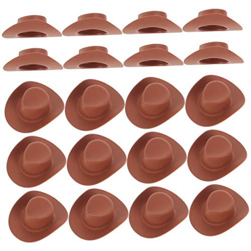 Gatuida 30 Stück Mini Cowboy Hüte Teiliges Mini Hüte für Partys Puppenkleidung und Bastelprojekte Braune Miniaturhüte zur Dekoration von Puppen für Kreative DIY Gatuida 30 Stück Mini Cowboy Hüte Teiliges Mini Hüte für Partys Puppenkleidung und Bastelprojekte Braune Miniaturhüte zur Dekoration von Puppen für Kreative DIY von Gatuida