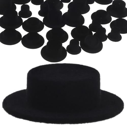 Gatuida 30 Stück Mini Top Hat Miniatur Hüte für DIY Bastelprojekte Kleine Clownhüte für Feiern für Halloween Partys und Dekorationen Leicht und Tragbar Gatuida 30 Stück Mini Top Hat Miniatur Hüte für DIY Bastelprojekte Kleine Clownhüte für Feiern für Halloween Partys und Dekorationen Leicht und Tragbar von Gatuida