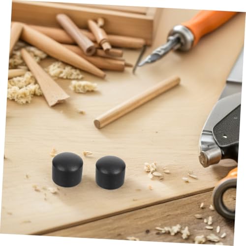 Gatuida 30 Stück Teiliges Foosball Endkappen Set Präziser Sitz Flexible Kunststoffschutzkappen für Tischfußballstangen Einfache Montage Kompatibel mit Tischfußballzubehör für Erwachsene von Gatuida