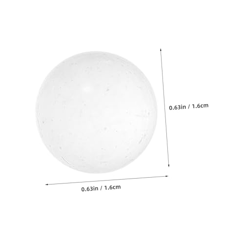 Gatuida 30 Stück Teiliges Glasmurmeln Transparente Dekokugeln aus Hochwertigem Glas Glänzend und Glatt für DIY basteleien Schmuckherstellung und Kreative Wohnraumdekoration von Gatuida