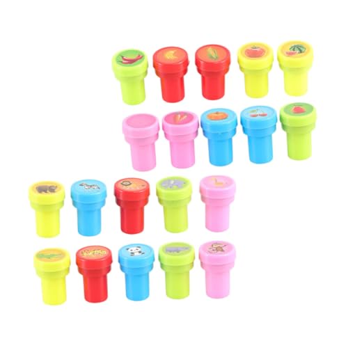 Gatuida 30 Stück Teiliges Stempelset mit Tiermotiven Obst und Gemüse Motiven Dinosaurier Motiven Umweltfreundliches Plastik Party und Bastelspielzeug für Mädchen und Jungen und Gatuida 30 Stück Teiliges Stempelset mit Tiermotiven Obst und Gemüse Motiven Dinosaurier Motiven Umweltfreundliches Plastik Party und Bastelspielzeug für Mädchen und Jungen und von Gatuida