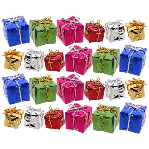 Gatuida 30-teilige Miniatur-Geschenkbox: Winzige Weihnachtsgeschenkboxen für Puppenhaus-Szenendekoration – Mini-Geschenke aus Schaumstoff zum Basteln, für Feiertagspartys, Requisiten, Gatuida 30-teilige Miniatur-Geschenkbox: Winzige Weihnachtsgeschenkboxen für Puppenhaus-Szenendekoration – Mini-Geschenke aus Schaumstoff zum Basteln, für Feiertagspartys, Requisiten, von Gatuida