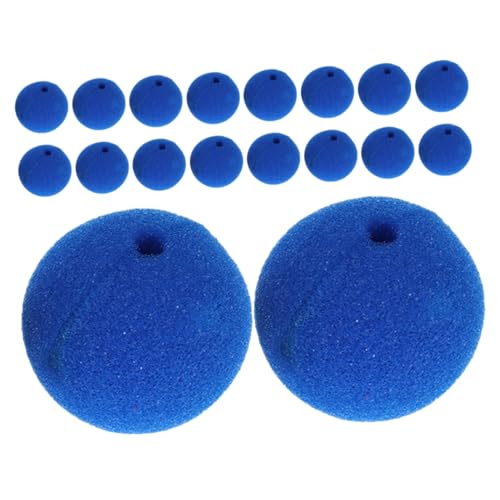 Gatuida 30Stücke Blaue Clownnasen für Kostümpartys und Halloween Dekoration Weiche und Bequeme Schwammnasen Clown Kostümzubehör für Erwachsene Gatuida 30Stücke Blaue Clownnasen für Kostümpartys und Halloween Dekoration Weiche und Bequeme Schwammnasen Clown Kostümzubehör für Erwachsene von Gatuida