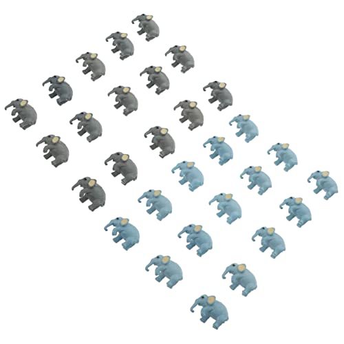 Gatuida 30stücke Mini Figuren Simulierte Dekoration Für Und Büro Zufällige Farben Für Geschenkidee Und Kreative Bastelprojekte von Gatuida