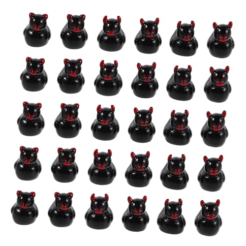 Gatuida 30stücke Miniatur-entenfiguren Aus Harz Für Moos-terrarien Mini-Garten-Dekoration Und Schreibtisch-Accessoires Kleine Tierfiguren Zum Verstecken Und Dekorieren von Gatuida