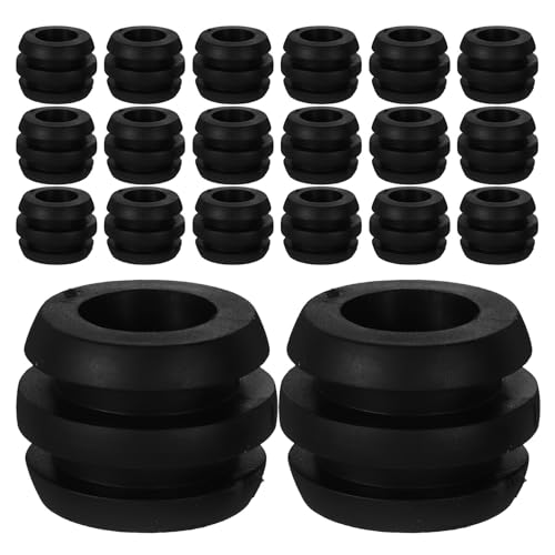 Gatuida 32 Stück Tischfußball-Dichtungen: Tischfußball-Stoßfängerpolster – Kleines -Unterlegpolster für Fußballmaschinenlager, Tischstangenteil von Gatuida