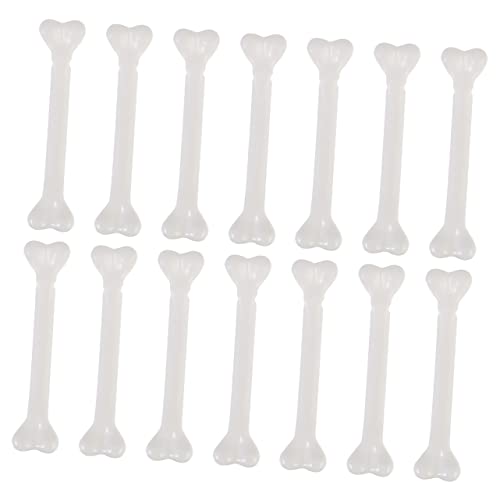 Gatuida 36 Stück kleine Knochen Dekorationen Knochen Gruselige Indoor Halloween Skelett Halloween Knochen Dekoration Halloween Knochen Requisiten Party Faux Dekorieren Mini Fake Bone Halloween von Gatuida