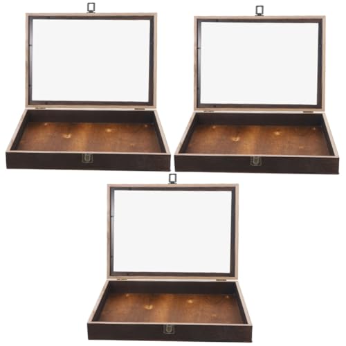 Gatuida 3St Vintage Musterbox wandverkleidung wand polsterung Insektenpräparat-Sammlerstück Insektenspielzeug für Käfig Vitrine für Schmetterlinge Musterrahmenkoffer hölzern Coffee Gatuida 3St Vintage Musterbox wandverkleidung wand polsterung Insektenpräparat-Sammlerstück Insektenspielzeug für Käfig Vitrine für Schmetterlinge Musterrahmenkoffer hölzern Coffee von Gatuida