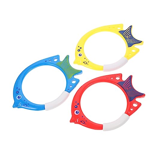 Gatuida 3Stücke Teiliges Fischförmiger Tauchringe für Pool für Sicheres und Unterhaltsames Tauchen für Kleine Schwimmer und Wasserabenteuer Gatuida 3Stücke Teiliges Fischförmiger Tauchringe für Pool für Sicheres und Unterhaltsames Tauchen für Kleine Schwimmer und Wasserabenteuer von Gatuida