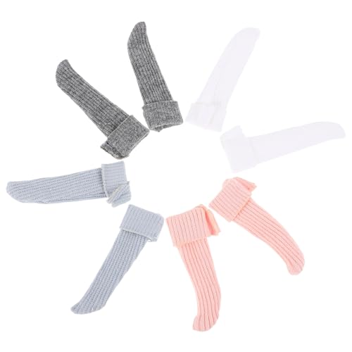 Gatuida 4 Paare Puppen Socken Candy Farben Bequeme Modeaccessoires für Puppen für Alltag Partys und Kreative Kombinationen Gatuida 4 Paare Puppen Socken Candy Farben Bequeme Modeaccessoires für Puppen für Alltag Partys und Kreative Kombinationen von Gatuida