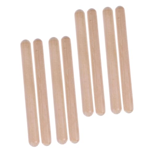 Gatuida 4 Paare Rhythmusstäbe aus Holz Frühpädagogische Schlaginstrumente für Musikalische Früherziehung Sicher Abgerundete Enden Robustes Material für Kindergarten und Musikunterricht Gatuida 4 Paare Rhythmusstäbe aus Holz Frühpädagogische Schlaginstrumente für Musikalische Früherziehung Sicher Abgerundete Enden Robustes Material für Kindergarten und Musikunterricht von Gatuida