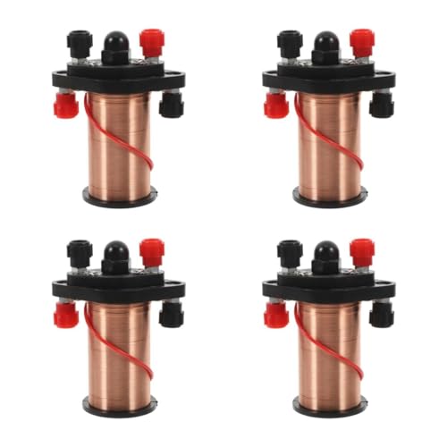 Gatuida 4 Sätze Elektromagnetisches Induktionssolenoid Elektromagnet-bausatz Elektromagnetische Induktionsspule Elektromagnetische Spule Experimentelle Kupferspule Lehrmittel Plastik von Gatuida