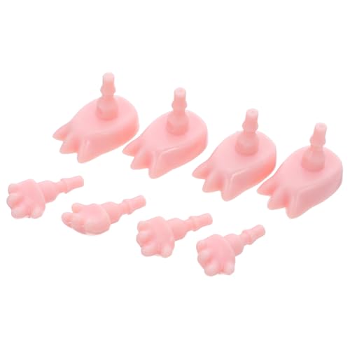 Gatuida 4 Sätze Miniatur Puppenhand und Fußteile Präzise Gelenkersatzteile für DIY Puppenherstellung Realistische Figuren Zubehör für Bastelprojekte und Kreative Dekoration Gatuida 4 Sätze Miniatur Puppenhand und Fußteile Präzise Gelenkersatzteile für DIY Puppenherstellung Realistische Figuren Zubehör für Bastelprojekte und Kreative Dekoration von Gatuida