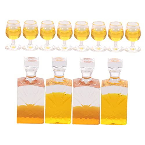 Gatuida 4 Sätze Miniatur weinflaschen aus Hochwertigem Resin Detailreiche Mini Fläschchen für Puppenhaus dekor Multifunktionale Spiel Foto Requisiten als Mini Haus Weinflaschen deko Gatuida 4 Sätze Miniatur weinflaschen aus Hochwertigem Resin Detailreiche Mini Fläschchen für Puppenhaus dekor Multifunktionale Spiel Foto Requisiten als Mini Haus Weinflaschen deko von Gatuida