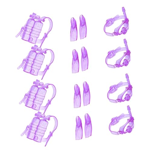 Gatuida 4 Sätze Puppen Tauchausrüstung Kunststoff Mini Tauchanzug Sauerstoffflasche Taucherbrille Flossen Zubehör für Puppen Geeignet Pool Zubehör Gatuida 4 Sätze Puppen Tauchausrüstung Kunststoff Mini Tauchanzug Sauerstoffflasche Taucherbrille Flossen Zubehör für Puppen Geeignet Pool Zubehör von Gatuida