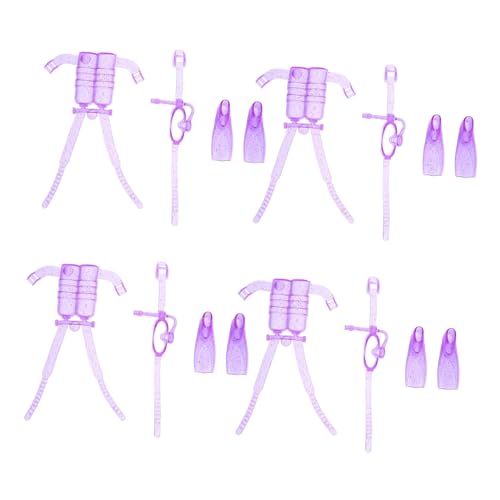 Gatuida 4 Sätze Teiliges Mini Tauchset für Puppen Realistisches Plastik Tauchzubehör mit Sauerstoffflasche Tauchmaske und Flossen Puppen Tauchkleidung zum Anziehen und Sammeln Gatuida 4 Sätze Teiliges Mini Tauchset für Puppen Realistisches Plastik Tauchzubehör mit Sauerstoffflasche Tauchmaske und Flossen Puppen Tauchkleidung zum Anziehen und Sammeln von Gatuida