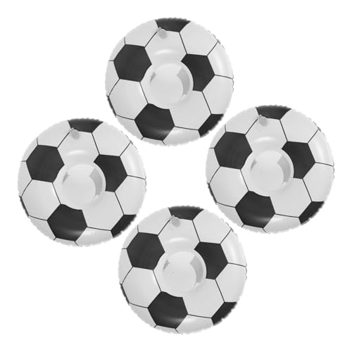 Gatuida 4 Stück Aufblasbarer PVC Fußball Getränkehalter Schwimmendes Trinkpad Wiederverwendbar Für Strand Pool Party Outdoor Kinderspaß Wiederverwendbar Gatuida 4 Stück Aufblasbarer PVC Fußball Getränkehalter Schwimmendes Trinkpad Wiederverwendbar Für Strand Pool Party Outdoor Kinderspaß Wiederverwendbar von Gatuida