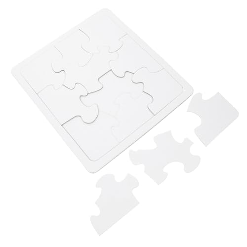 Gatuida 4 Stück Blanko Puzzle Teiliges DIY Puzzle aus Papier Sichere Abgerundete Kanten Bemalbares für Kreatives Basteln und Kunstprojekte Gatuida 4 Stück Blanko Puzzle Teiliges DIY Puzzle aus Papier Sichere Abgerundete Kanten Bemalbares für Kreatives Basteln und Kunstprojekte von Gatuida