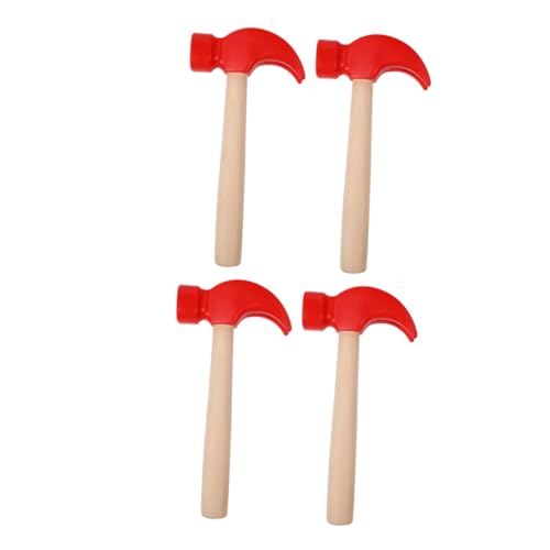 Gatuida 4 Stück Dummy-Hammer Spielzeuge Werkzeug Simulationshammerspielzeug Hammerspielzeug Für Lernspielzeug Für Kinderspielzeug Aus Holz Kinderhammer Aus Holz Rot Plastik Gatuida 4 Stück Dummy-Hammer Spielzeuge Werkzeug Simulationshammerspielzeug Hammerspielzeug Für Lernspielzeug Für Kinderspielzeug Aus Holz Kinderhammer Aus Holz Rot Plastik von Gatuida