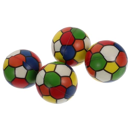Gatuida 4 Stück Fußball Stressbälle aus Farbigem PU Schaum Druckentlastende Spielzeuge für Party Büro Schule Geeignet für Erwachsene Gatuida 4 Stück Fußball Stressbälle aus Farbigem PU Schaum Druckentlastende Spielzeuge für Party Büro Schule Geeignet für Erwachsene von Gatuida
