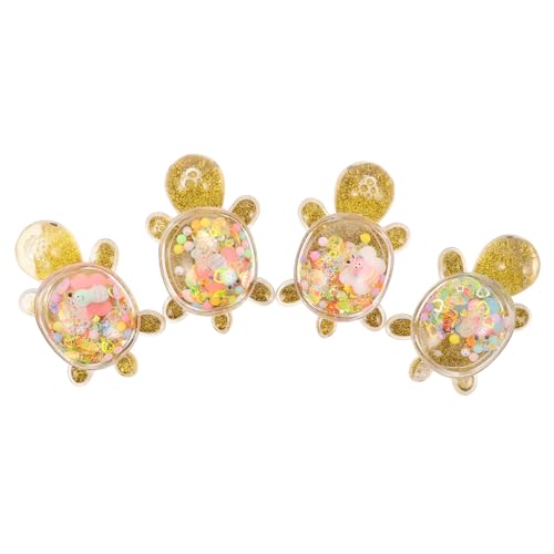 Gatuida 4 Stück Kleine Schildkröten Figuren Detailliertes Tier Realistische Meeresbewohner Vielseitige Pool und Raumdekoration Fördert Kreativität und Lerninteresse bei Kindern von Gatuida