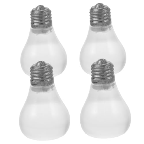 Gatuida 4 Stück Leuchtende Weiche Stressbälle in Lampenform Glühende Squishy Spielzeuge für Beruhigende Nachtlichter Lustige Drückbälle zur Entspannung und Raumdekoration von Gatuida