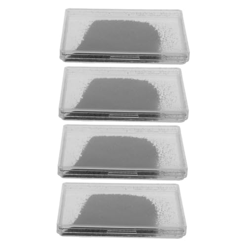 Gatuida 4 Stück Magnetisches Eisenpulver Teiliges für Schulprojekte Physik Experimente Elektromagnetismus Demonstrator Eisenpulver für Praktische Magnetfeldversuche in Schule und von Gatuida