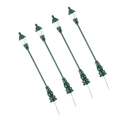 Gatuida 4 Stück Miniatur Gartenlampen Simulierte Straßenlaternen für Puppenhaus Sandtisch Landschaftsdeko Stilvolle Mini Lampe für DIY Projekte und Gartenornamente Gatuida 4 Stück Miniatur Gartenlampen Simulierte Straßenlaternen für Puppenhaus Sandtisch Landschaftsdeko Stilvolle Mini Lampe für DIY Projekte und Gartenornamente von Gatuida
